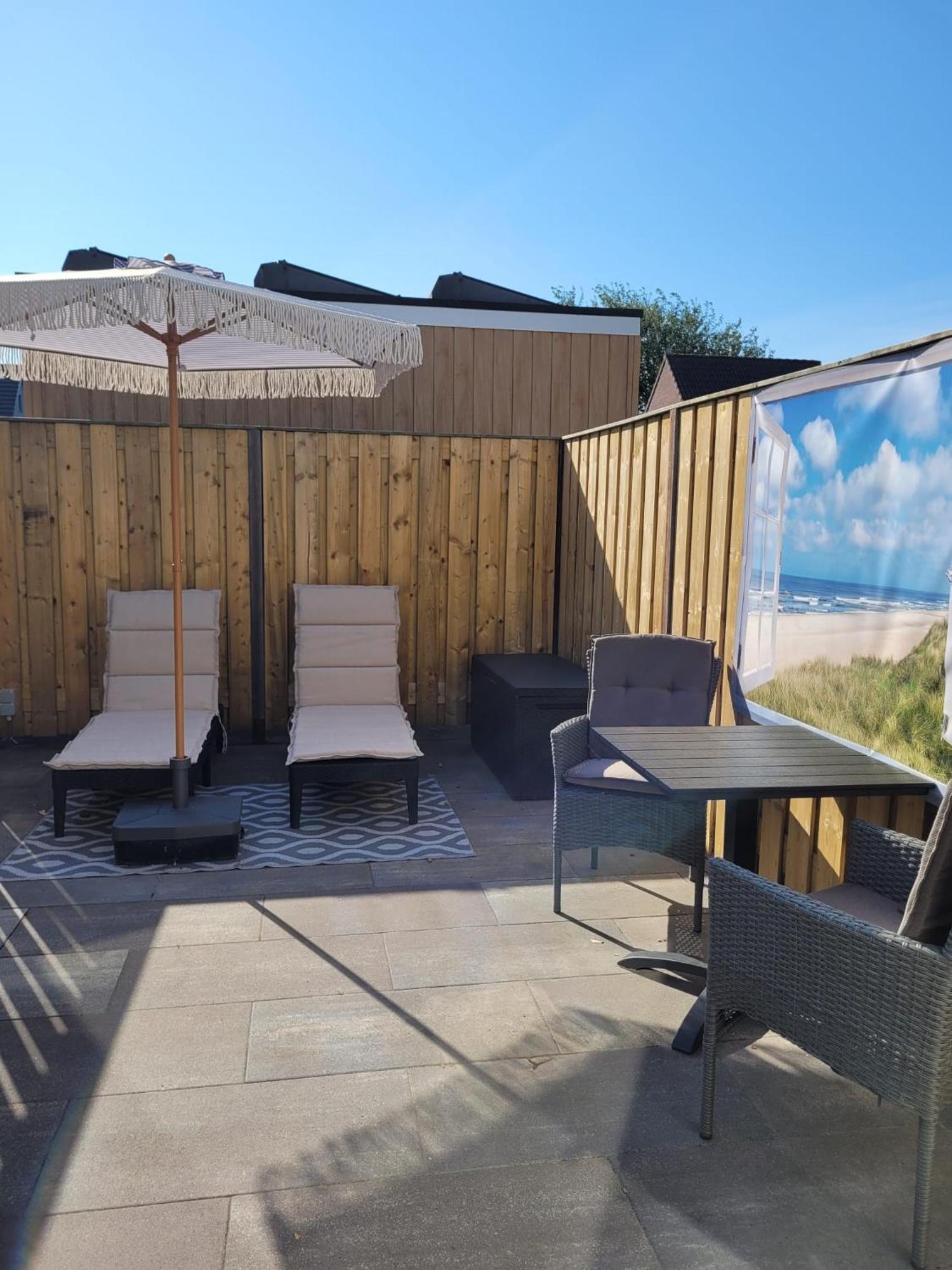 Luxe Kamer Langendam 48 Met Prive Terras Zoutelande Extérieur photo