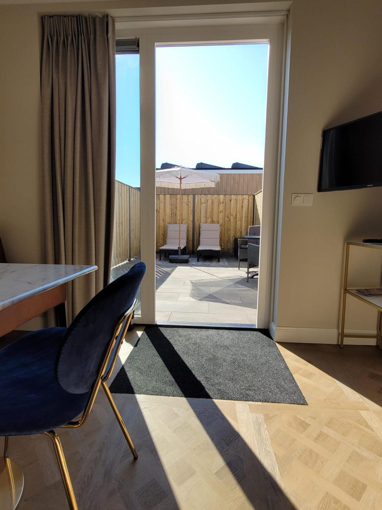 Luxe Kamer Langendam 48 Met Prive Terras Zoutelande Extérieur photo